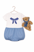 Sailor Bow Romper