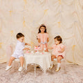 Swiss Dot Dress Pink